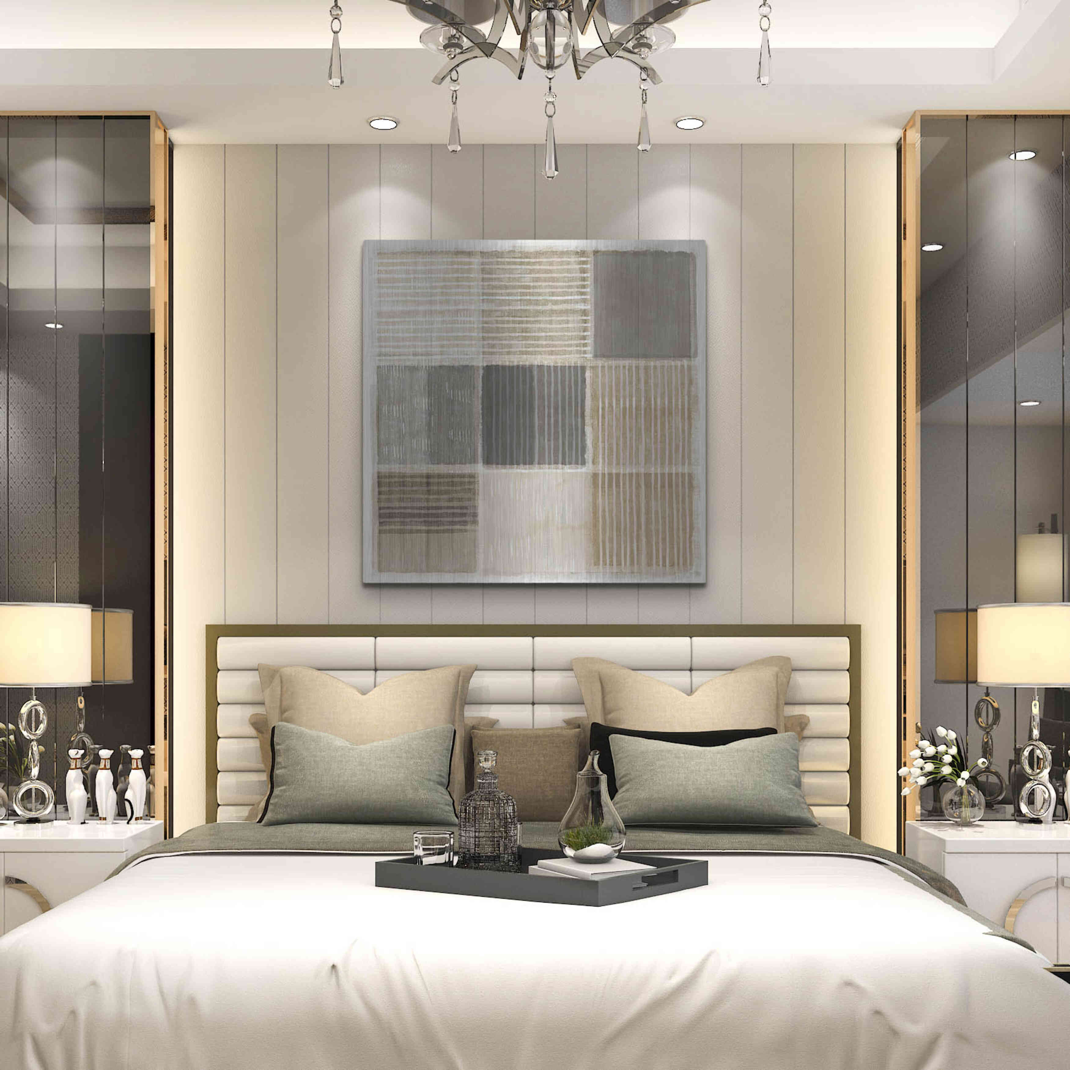 Brayden Studio® 'Natural Patchwork II' by Flora Kouta Metal